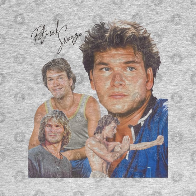 Patrick Swayze Retro Tribute by darklordpug